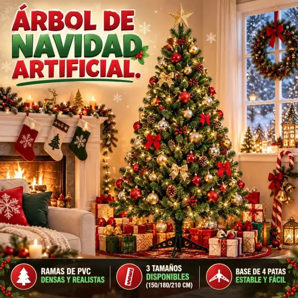 Árbol de Navidad Artificial de 150cm Árbol de Navidad Artificial de 150cm