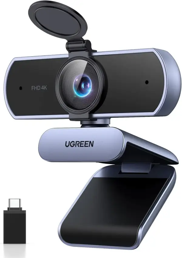 Webcam UGREEN FineCam Lite 4K con 30 FPS Webcam UGREEN FineCam Lite 4K con 30 FPS
