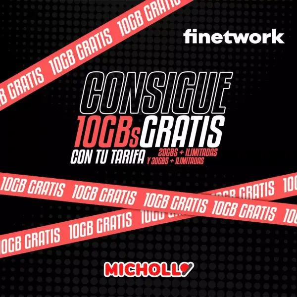 Bono de 10GB para Nuevas Altas en FiNetwork Bono de 10GB para Nuevas Altas en FiNetwork