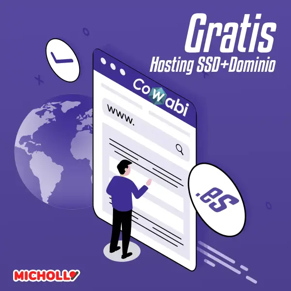 Dominio .es + Hosting SSD 5GB durante 1 año Dominio .es + Hosting SSD 5GB durante 1 año
