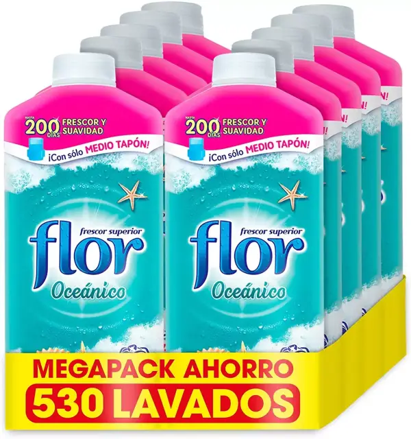 10x Flor Suavizante Aroma Oceánico 10x Flor Suavizante Aroma Oceánico