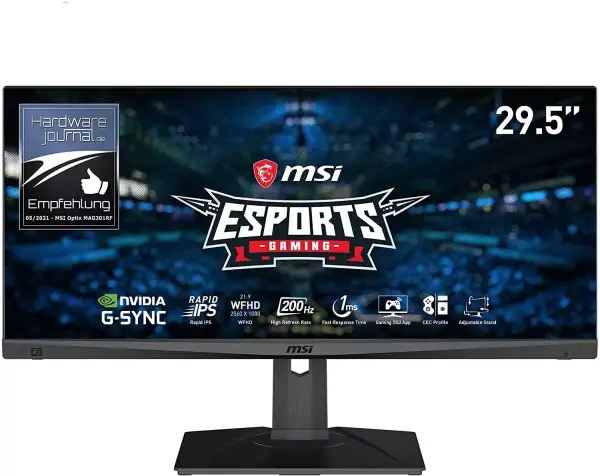 Monitor Gaming MSI Optix 29,5" IPS 200Hz G-Sync Monitor Gaming MSI Optix 29,5" IPS 200Hz G-Sync