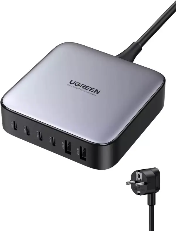 Cargador Ugreen 200W multidispositivo Cargador Ugreen 200W multidispositivo