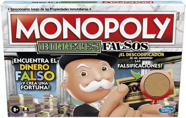 Monopoly Decodificador de Billetes Falsos Monopoly Decodificador de Billetes Falsos