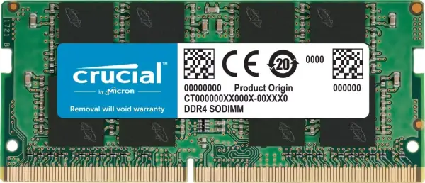 Memoria RAM Portátil Crucial de 16GB DDR4 2666Mhz Memoria RAM Portátil Crucial de 16GB DDR4 2666Mhz