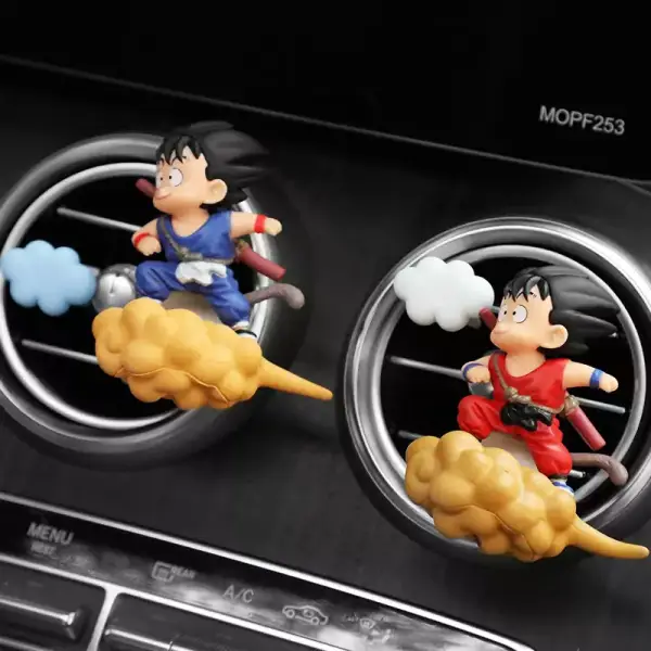Figura de Dragon Ball para ventilador de coche Figura de Dragon Ball para ventilador de coche