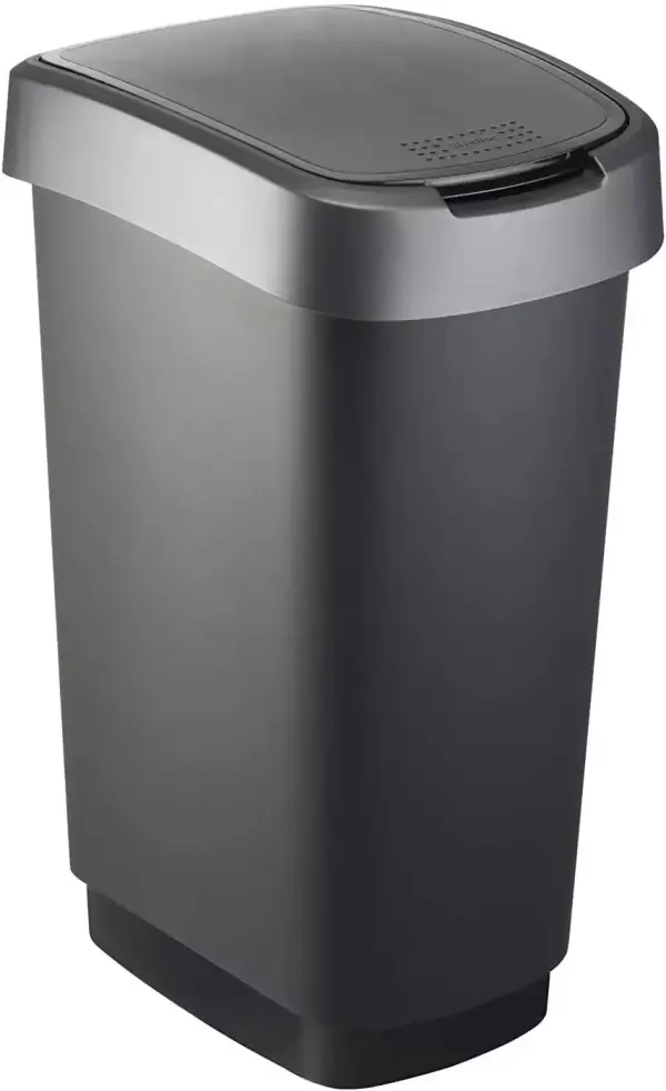 Cubo de basura Rotho Twist con tapa Cubo de basura Rotho Twist con tapa