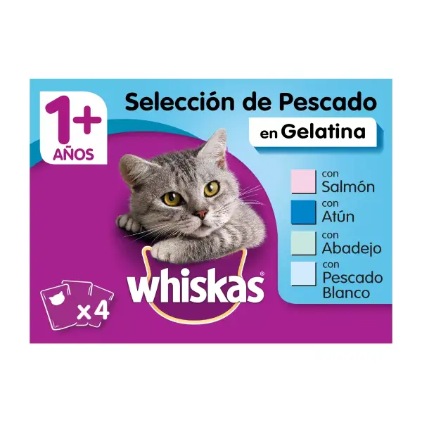 Comida Húmeda Whiskas Multipack 13x4 bolsitas Comida Húmeda Whiskas Multipack 13x4 bolsitas