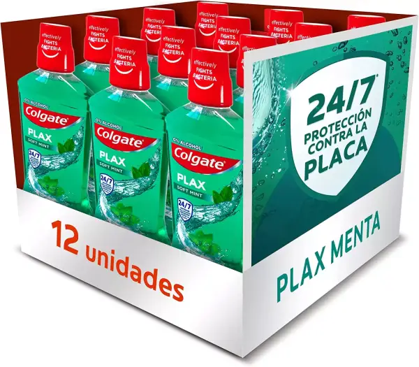 Pack de 12 Enjuague Bucal Colgate Plax Multiprotección Pack de 12 Enjuague Bucal Colgate Plax Multiprotección