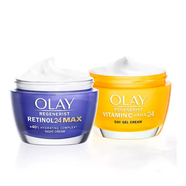Pack Olay: Crema antimanchas de día + Retinol 24 MAX de noche Pack Olay: Crema antimanchas de día + Retinol 24 MAX de noche