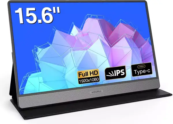 Monitor Portatil KOORUI de 15,6 Pulgadas Monitor Portatil KOORUI de 15,6 Pulgadas