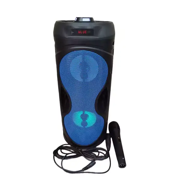 Altavoces grandes de fiesta con micrófono Altavoces grandes de fiesta con micrófono