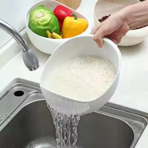 Colador para arroz y verduras Colador para arroz y verduras