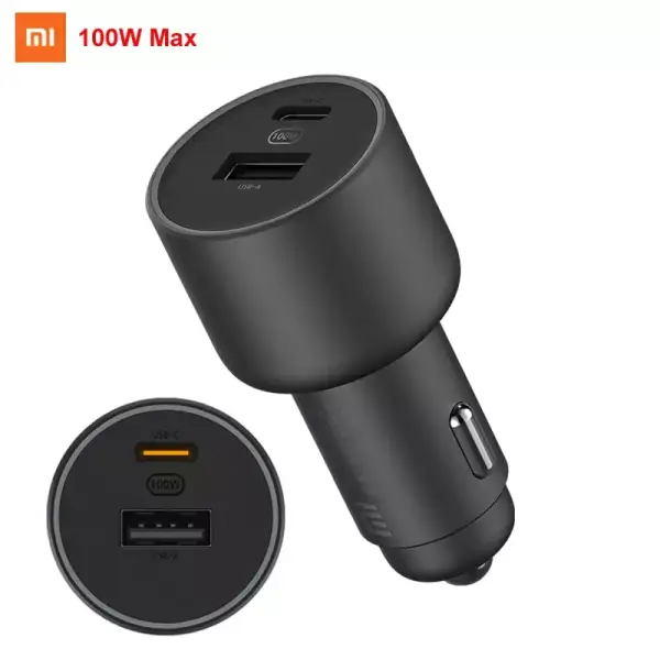 Cargador Xiaomi para coche 100W Cargador Xiaomi para coche 100W