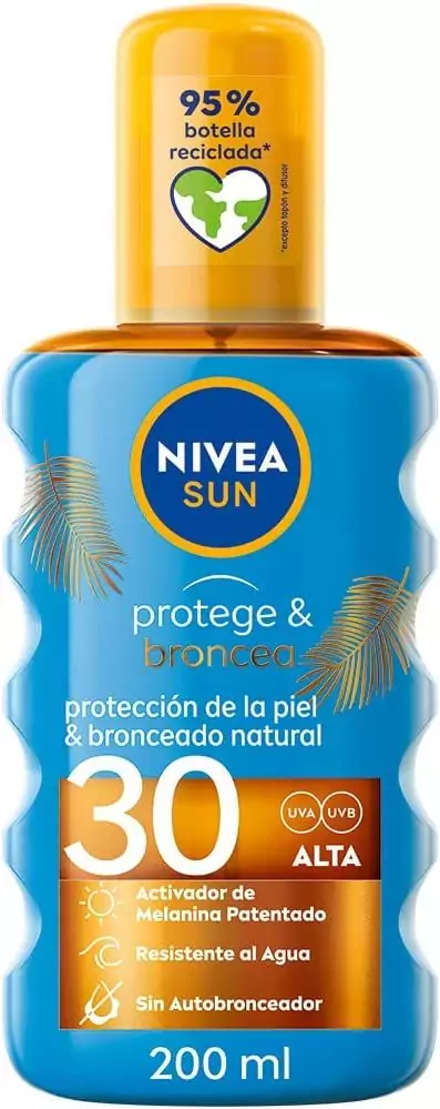 NIVEA SUN Protege & Broncea Aceite Solar FP30 200 ml NIVEA SUN Protege & Broncea Aceite Solar FP30 200 ml