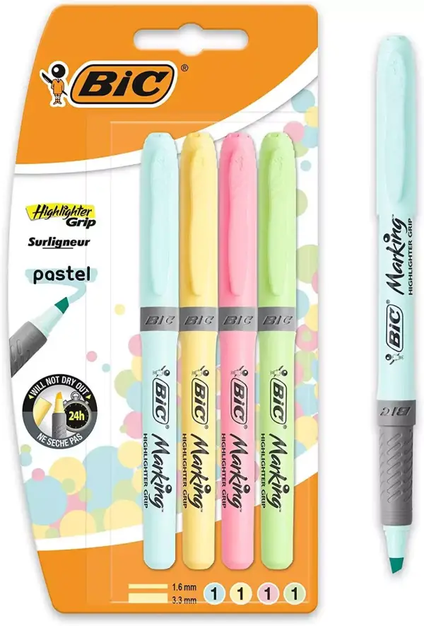 Subrayadores tonos pastel Subrayadores tonos pastel