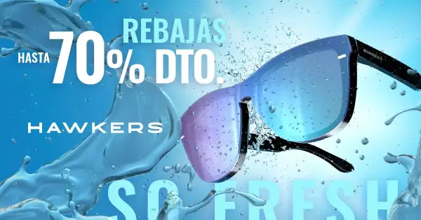 Hasta 70% de descuento en gafas de sol Hawkers Hasta 70% de descuento en gafas de sol Hawkers