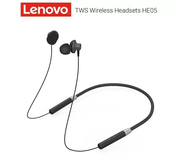 Auriculares deportivos Lenovo Bluetooth HE05 Auriculares deportivos Lenovo Bluetooth HE05