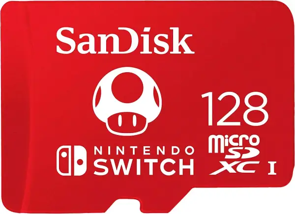 MicroSD SanDisk de 128Gb para Nintendo Switch MicroSD SanDisk de 128Gb para Nintendo Switch