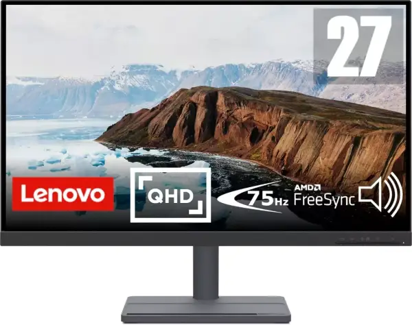 Monitor Lenovo 27" QHD 75Hz Monitor Lenovo 27" QHD 75Hz