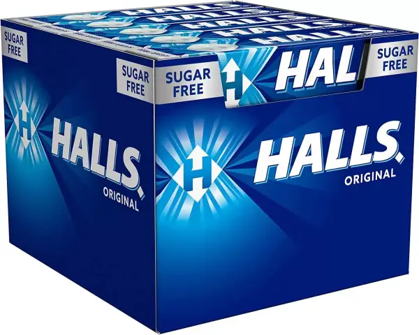 20 paquetes de 9 caramelos Hall's Menta 20 paquetes de 9 caramelos Hall's Menta