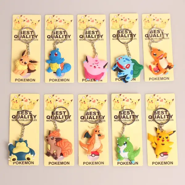 Llavero de Pokemon para niños Llavero de Pokemon para niños