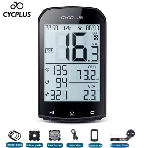 CYCPLUS M1 Ordenador de bicicleta GPS CYCPLUS M1 Ordenador de bicicleta GPS