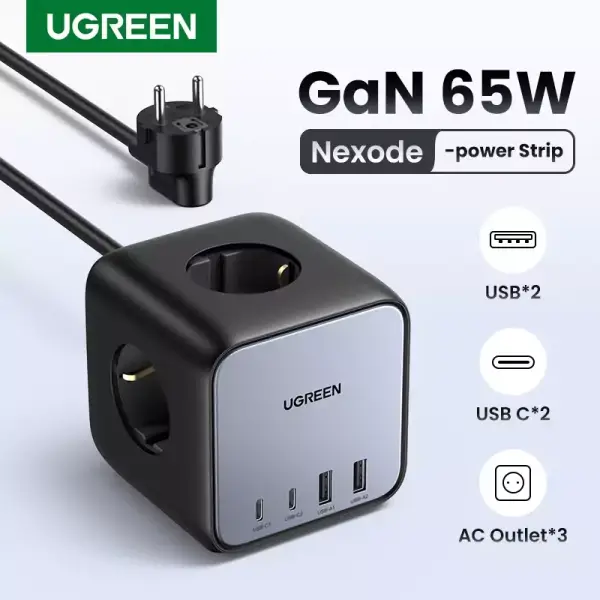 Ugreen cargador de escritorio de 65W Ugreen cargador de escritorio de 65W
