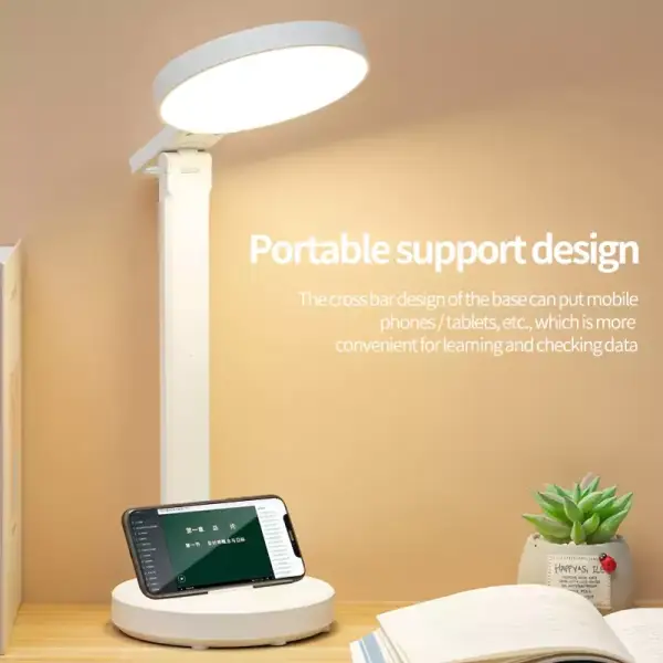 Lámpara LED de escritorio con protección ocular Lámpara LED de escritorio con protección ocular