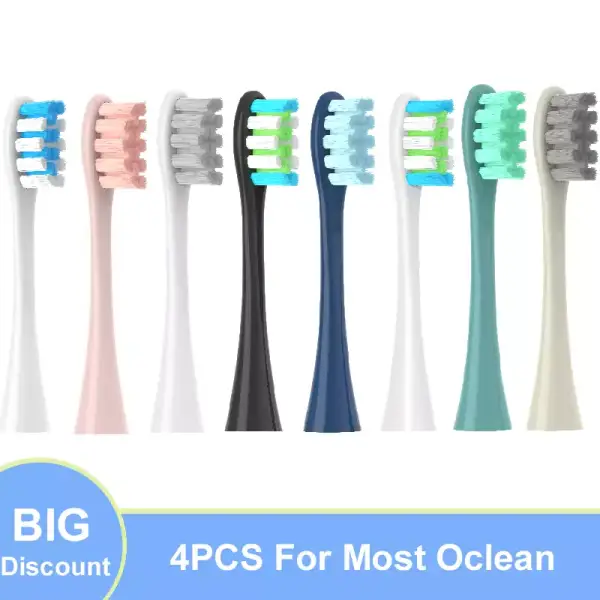 Cabezales de repuesto para cepillo de dientes Oclean Flow/X PRO/ Z1/ F1/ One/ Air 2 /SE Cabezales de repuesto para cepillo de dientes Oclean Flow/X PRO/ Z1/ F1/ One/ Air 2 /SE