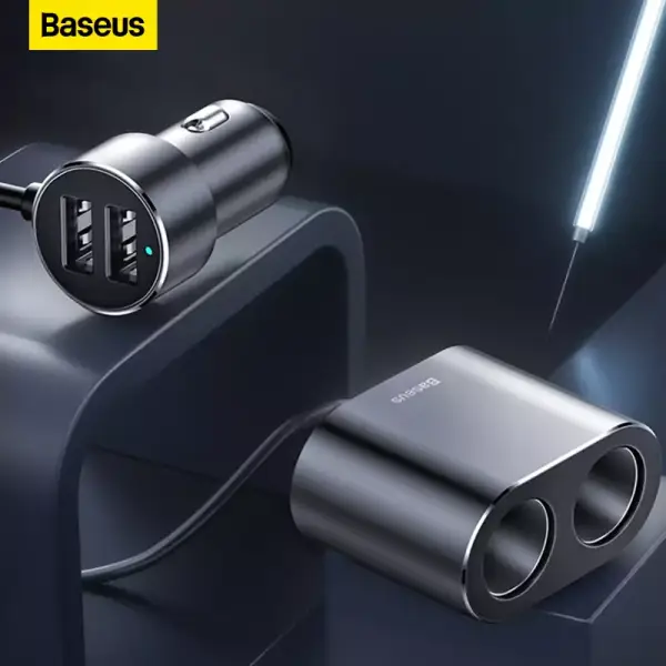 Baseus Divisor de mechero de coche Baseus Divisor de mechero de coche