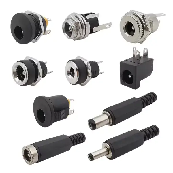 Conectores DC de 10 Uds., 5,5x2,1mm, 3,5x1,3mm Conectores DC de 10 Uds., 5,5x2,1mm, 3,5x1,3mm