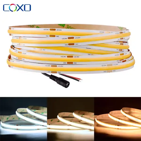Tira de luces LED COB 5 metros Tira de luces LED COB 5 metros