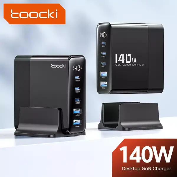 Toocki cargador GaN para ordenador portátil Toocki cargador GaN para ordenador portátil