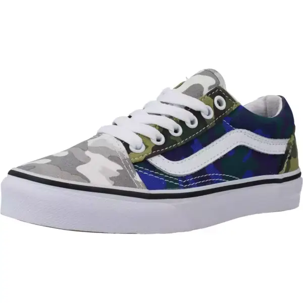 Zapatillas Niño Vans Uy Old Skool Color Multicolor Zapatillas Niño Vans Uy Old Skool Color Multicolor
