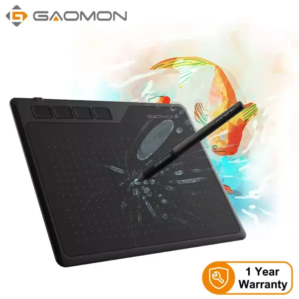 GAOMON tableta Digital S620 de 6,5x4 pulgadas GAOMON tableta Digital S620 de 6,5x4 pulgadas