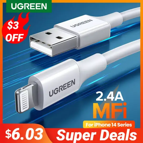 UGREEN Cable USB MFi Lightning UGREEN Cable USB MFi Lightning
