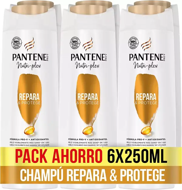Pantene Champú Repara Y Protege Nutri Pro-V 225ML x 6 Pantene Champú Repara Y Protege Nutri Pro-V 225ML x 6