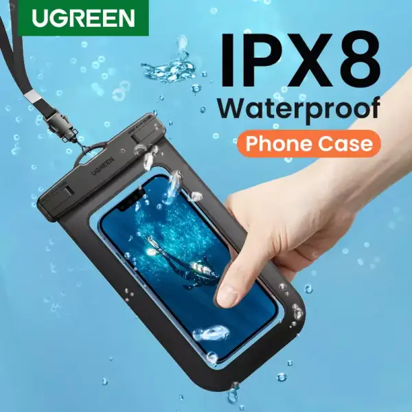 UGREEN funda de teléfono impermeable IPX8 UGREEN funda de teléfono impermeable IPX8