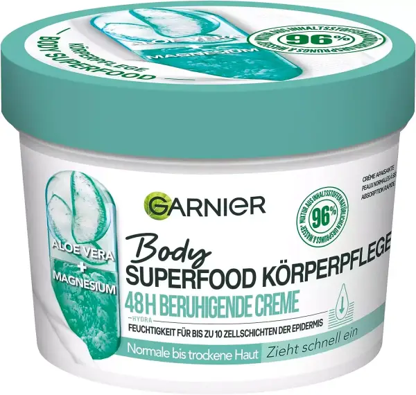 Crema calmante Garnier Body Superfood Crema calmante Garnier Body Superfood