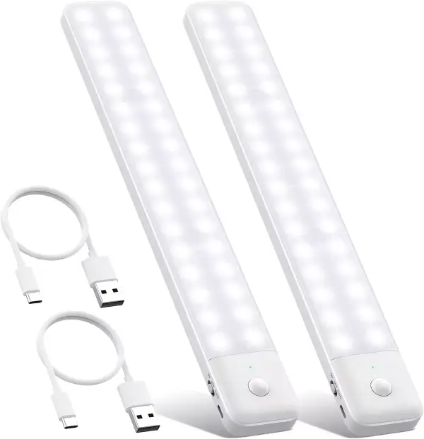 2 luces inalámbricas con sensor movimiento 2 luces inalámbricas con sensor movimiento