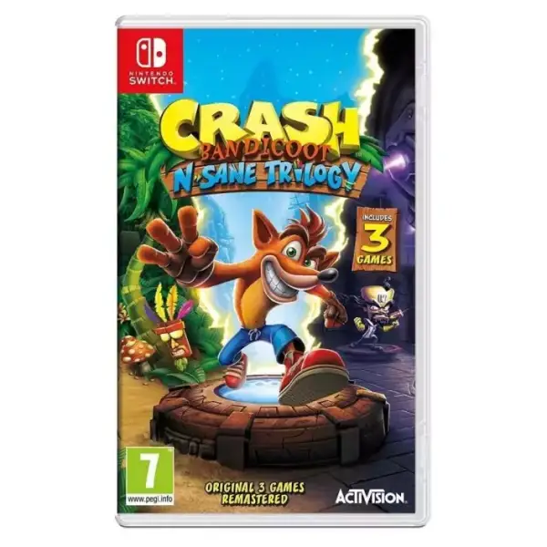Juego Crash Bandicoot N Sane Trilogy para Nintendo Juego Crash Bandicoot N Sane Trilogy para Nintendo