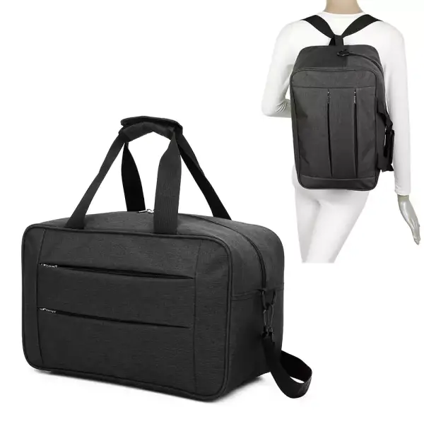 Bolsa de cabina convertible en mochila 40x20x25cm Bolsa de cabina convertible en mochila 40x20x25cm