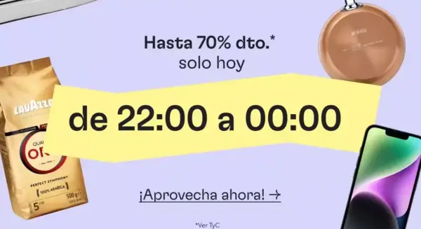 ¡Hasta 70% DTO! SOLO HOY + Cupones Nuevos 11 al 14 Septiembre en Miravia ¡Hasta 70% DTO! SOLO HOY + Cupones Nuevos 11 al 14 Septiembre en Miravia