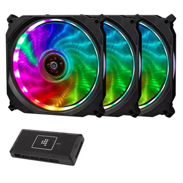 3 Ventiladores RGB Tronsmart 3 Ventiladores RGB Tronsmart