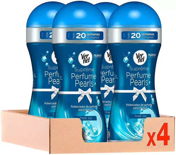 Pack de 4 Vernel Supreme Perlas perfumadoras Pack de 4 Vernel Supreme Perlas perfumadoras