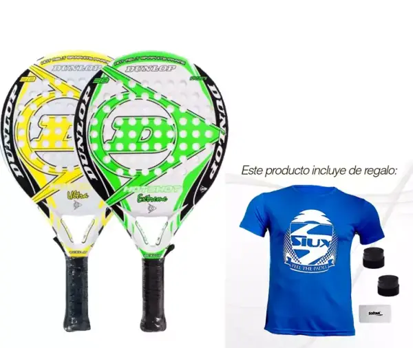 Pala Dunlop Hot Shot Ultra + regalos Pala Dunlop Hot Shot Ultra + regalos