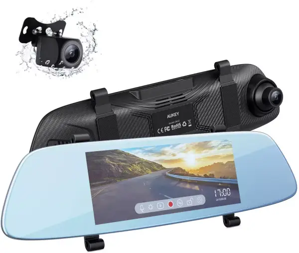 AUKEY Dash Cam Espejo AUKEY Dash Cam Espejo