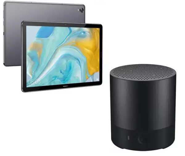 HUAWEI MediaPad M6 Gris 4GB/64GB + altavoz bluetooth Huawei HUAWEI MediaPad M6 Gris 4GB/64GB + altavoz bluetooth Huawei