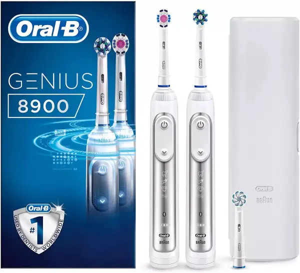2 cepillos eléctricos Oral-B Genius 8900 2 cepillos eléctricos Oral-B Genius 8900
